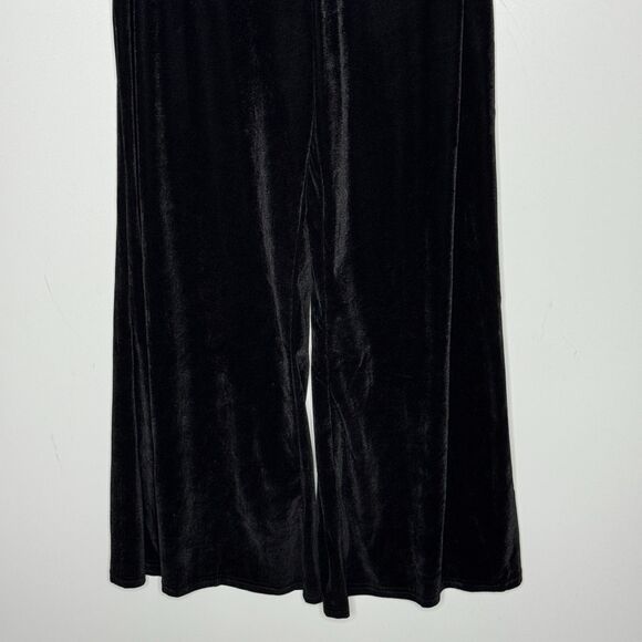 Spirit Halloween Velour Flare Wide Leg Witch Jumpsuit Costume Women's Size Large - Picture 5 of 8